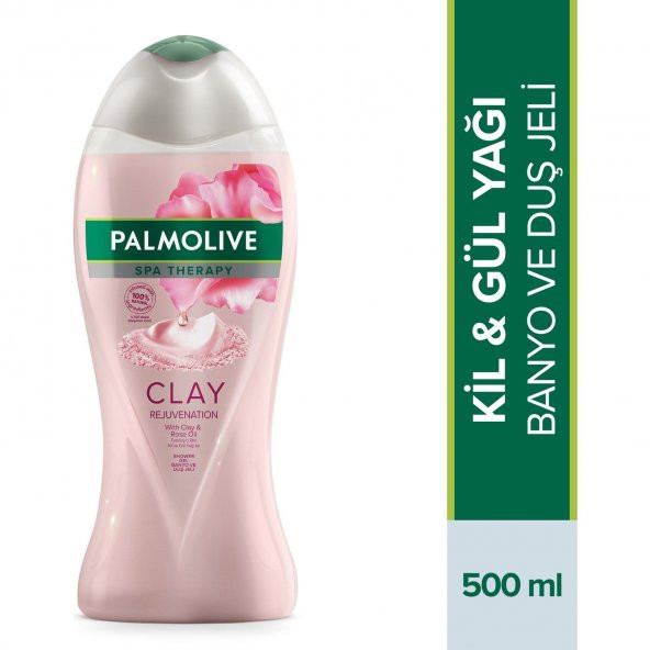 Palmolive Spa Therapy Clay Rejuvenatıon Kil ve Gül Yağı  Duş Jeli 500 ml