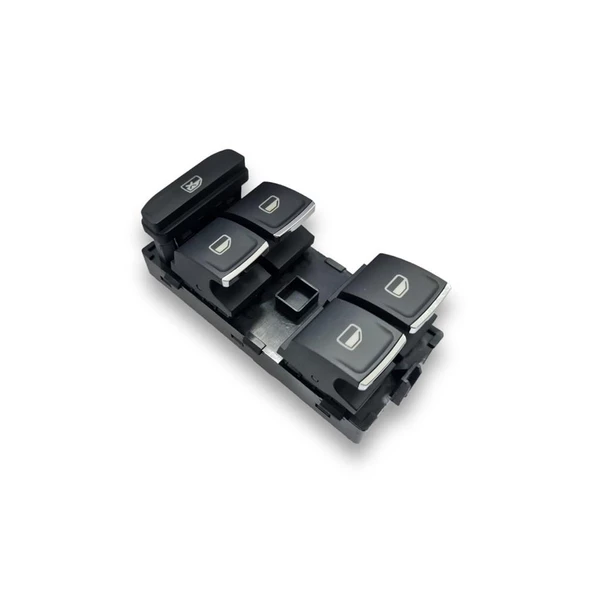 VW Passat B8 2015-2020 Sol Ön Dörtlü Cam Düğmesi Krom 5G0959857C ürün görseli