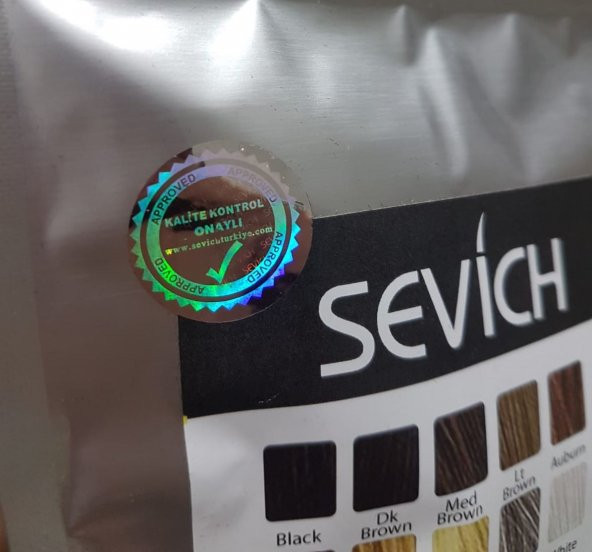 SEVİCH TOPPİK 100 GR ORTA KAHVE ( MED BROWN ) TOPİK SAÇ TOZU SAÇ FİBERİ KERATİN - 2