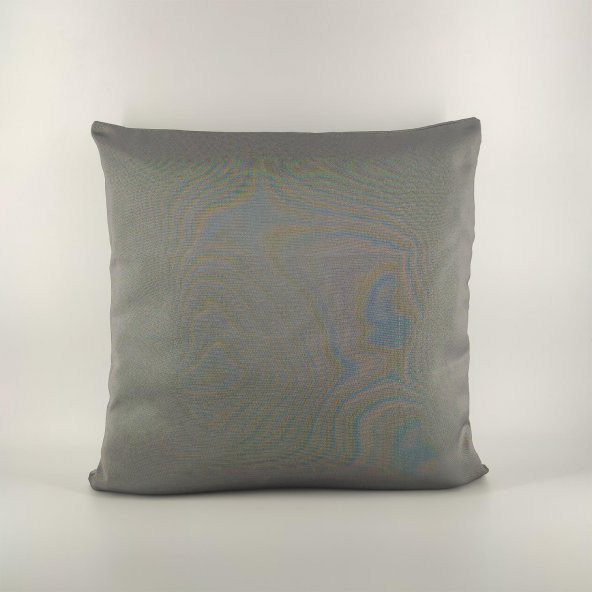 PAREDORA Parlak Gri Kırlent Kılıfı