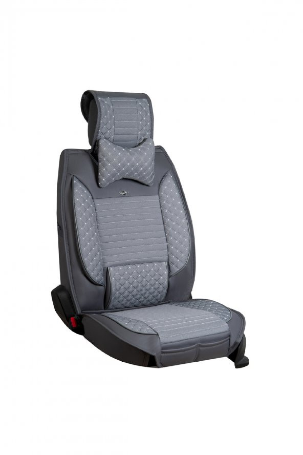 ACKSTRELTFÜMETP2001-27 Mercedes Citan Lüks Deri Oto Koltuk Kılıfı Ön/Arka Set - 5