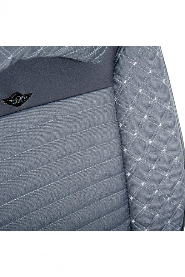 ACKSTRELTFÜMETP2001-27 Mercedes Citan Lüks Deri Oto Koltuk Kılıfı Ön/Arka Set - 6