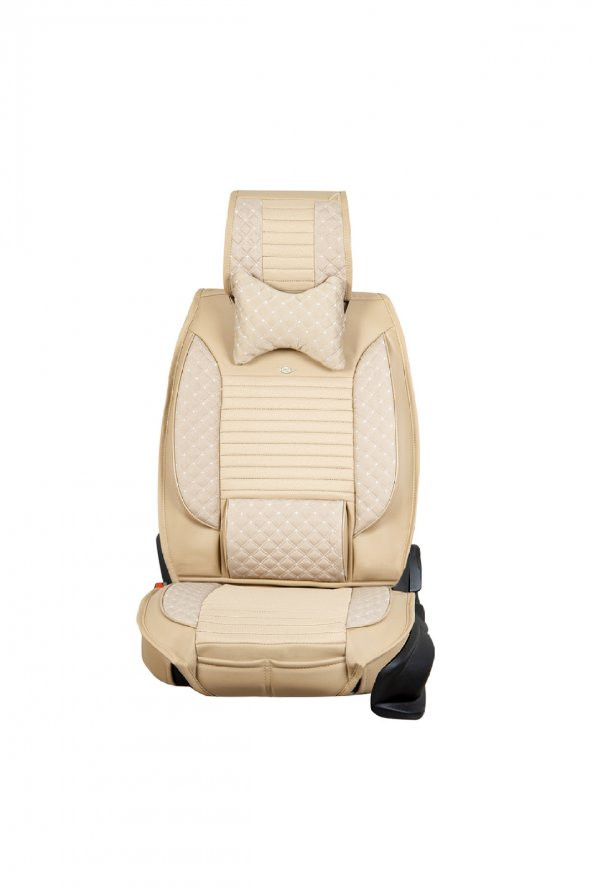ACKSTRELTBEJP4001-16 
Bmw 1 SERİSİ 120 Lüks Deri Oto Koltuk Kılıfı Ön/Arka Set - 4