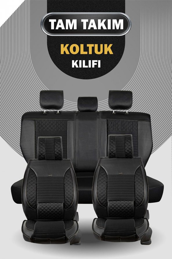 ACKSTRP3ELTSYH001-158 
Peugeot 305 Lüks Deri Oto Koltuk Kılıfı Ön/Arka Set