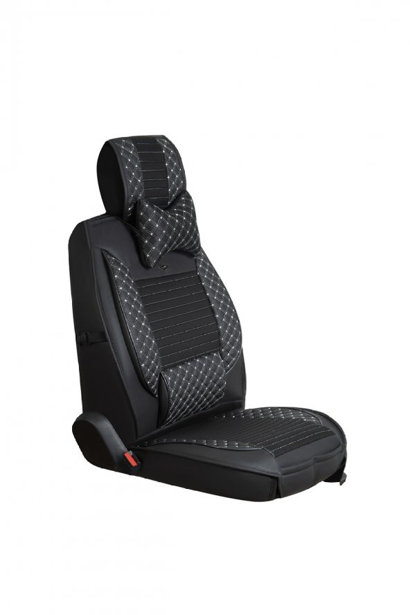 ACKSTRELTSBP4001-125 
Mitsubishi Colt Lüks Deri Oto Koltuk Kılıfı Ön/Arka Set - 4