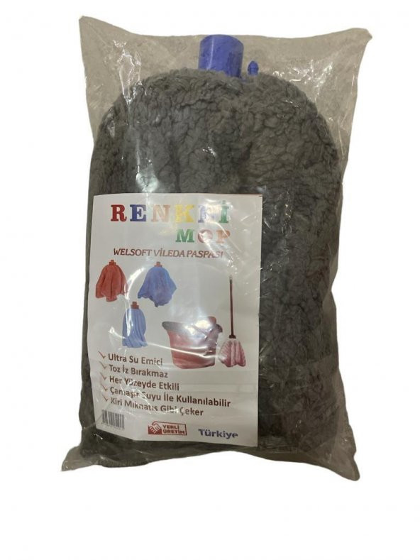 Welsoft Vileda Paspası Bütün Havlu Mop LV2864