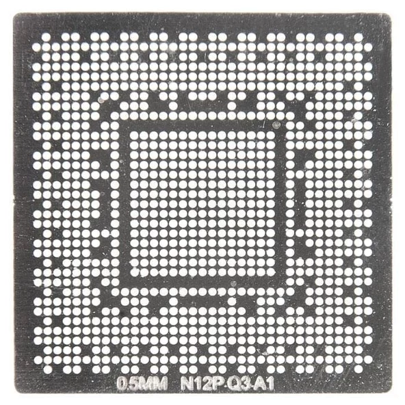 KALIP STENCİL N12P-Q3-A1 N12P-Q1-A1 N12E-GE-A1 N12E-GE2-A1 0,5 MM ürün görseli