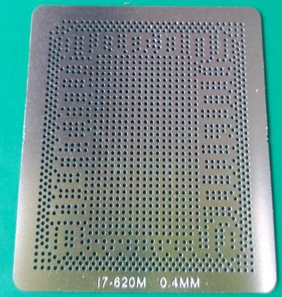 KALIP STENCİL İ7-620M İ7-520M  İŞLEMCİ KALIBI - 2