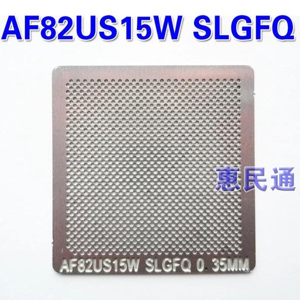 KALIP STENCİL AF82USI5W SL6FQ AF82US1SW SLGFO AF82US15WSLGFQ AF82US15W SLGFQ 0.35 MM ürün görseli