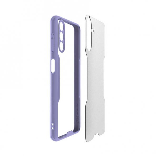 Galaxy A04S Kılıf Zore Parfe Kenarları Pastel Renk Silikon Kılıf - Resim 10