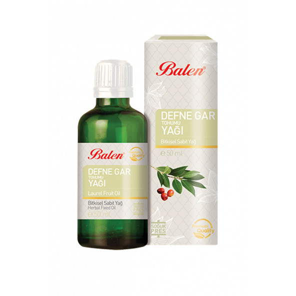 Balen Defne Gar Yağı 50 ML Defne Tohumu Yağı Defne Yağı