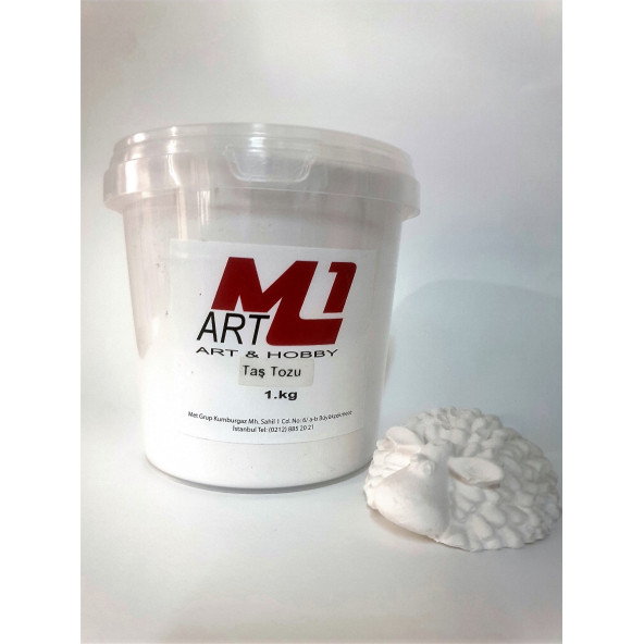 M1 ART Kokulu Taş Tozu 1kg - (kokusuzdur) 9 RENK SEÇENEĞİ - 2