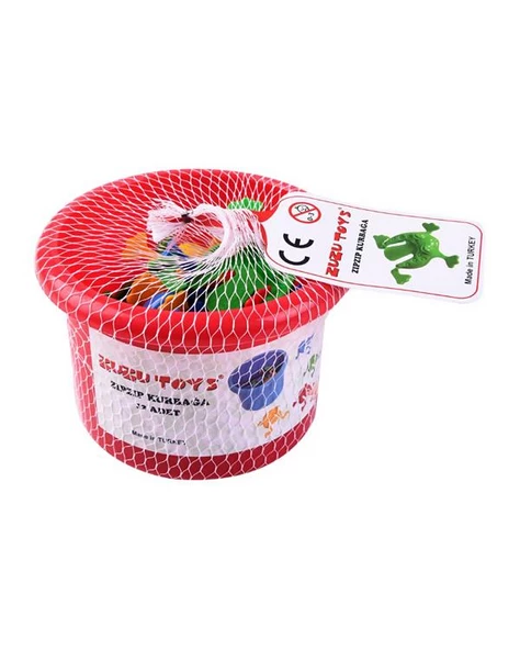 Zıpzıp Kurbağa Kurbağa Zıplatma Oyunu 12 Adet