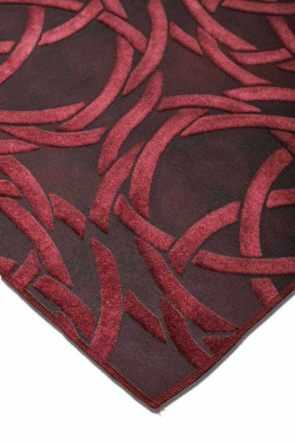 Deri Amerikan Servis 2 li Bordo - 4