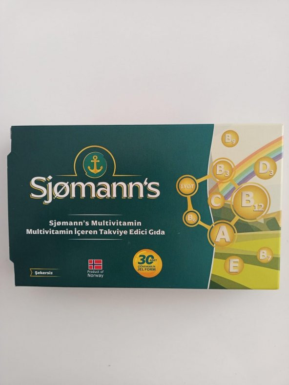 Sjomanns Multivitamin Tablet 30lu 8682792377083