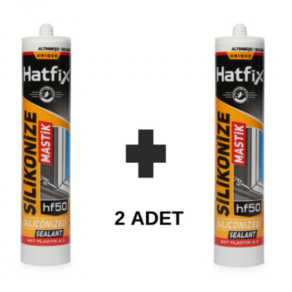 Hatfix Silikonize Mastik Altınmeşe  2 Adet 500Gr