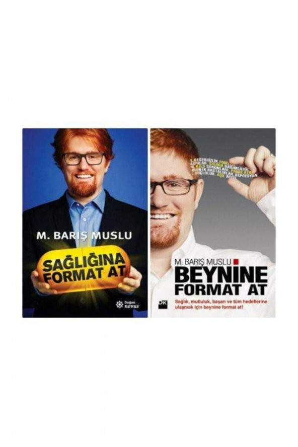 Barış Muslu Set - Beynine Format At / Sağlığına Format At 2 Kitap