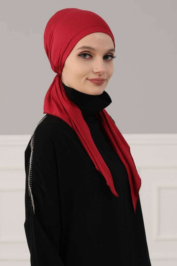 Penye Bandana Bordo - 5