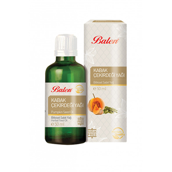 Balen Kabak Çekirdeği Yağı Doğal 50 ML ürün görseli 1