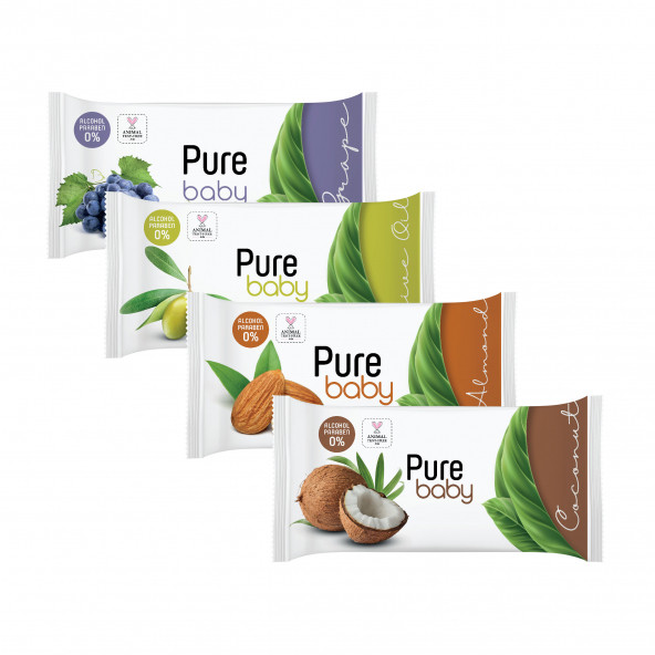 Pure Baby Islak Havlu 12x50 (600 Yaprak) - 2