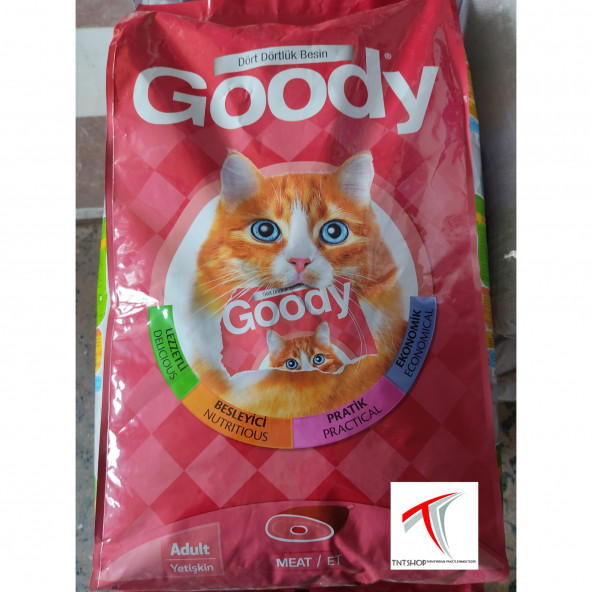 Goody Etli Kedi Maması 5 Kg. - 2