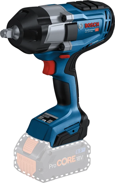 Bosch Professional GDS 18V-1000 (Solo) Akülü Darbeli Somun Sıkma Makinesi