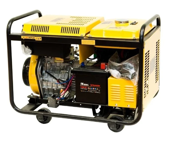 Kipor KDE180EW Kaynak Jeneratörü Dizel Marşlı 10Hp 3.2kW Monofaze - 2