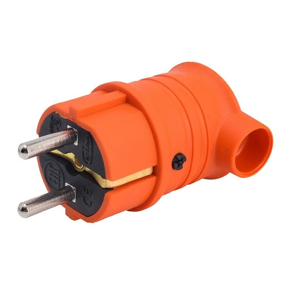 Bylion KEF-L-O Monofaze Kauçuk Eğik Erkek Fiş