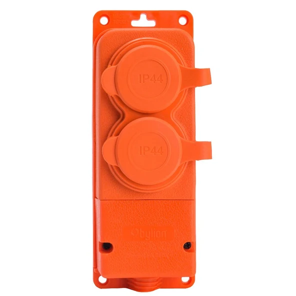 Bylion 2KMP-O Monofaze Kablosuz Kauçuk İkili Grup Priz - 3