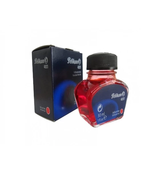 Pelikan 4001 Mürekkep Kırmızı 30 Ml