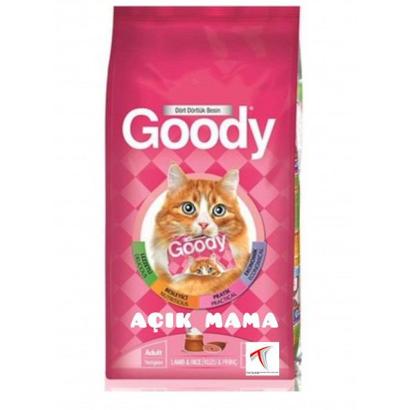 Goody Etli Kedi Maması 2,5 Kg.
