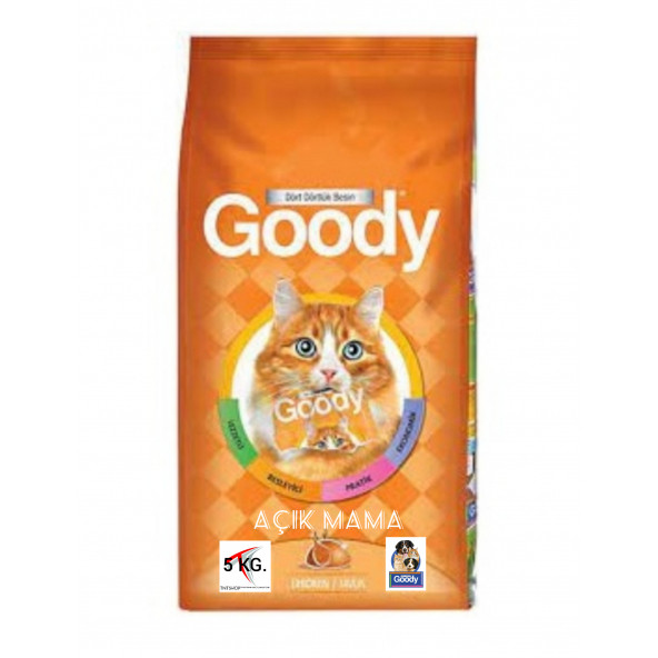 Goody Tavuklu Kedi Maması 5 Kg. - 2