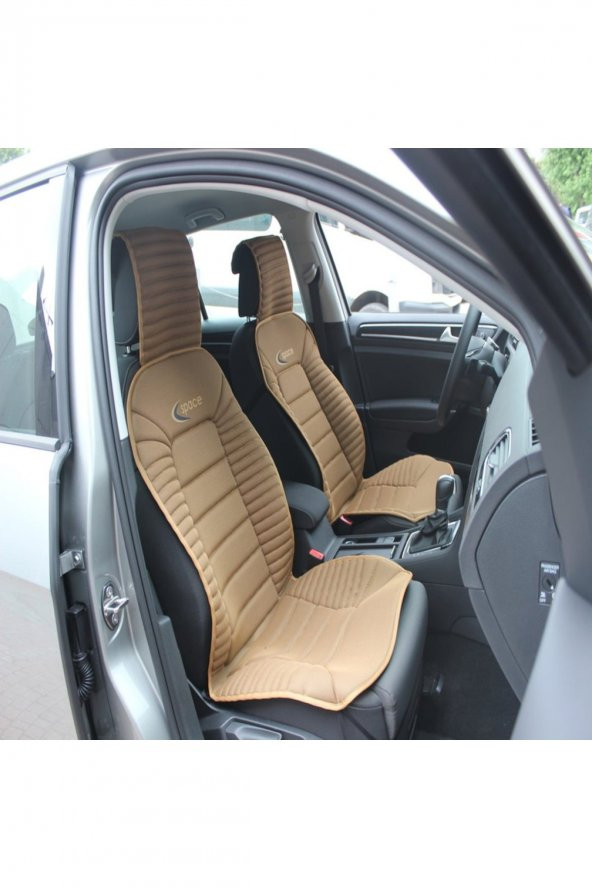 Geely Echo Lüks Oto Koltuk Minderi Ön 2li Set Bumerang Taba