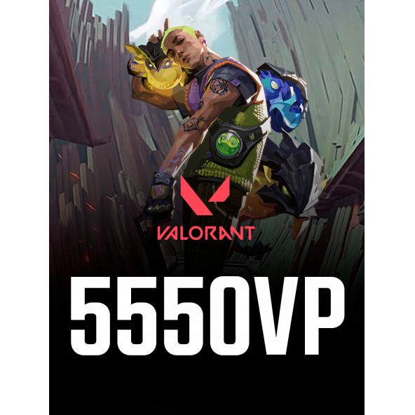 5550 VP Valorant Points
