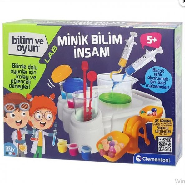 Clementoni Bilim Ve Oyun Minik Bilim İnsanı 64196 Lisanslı Ürün