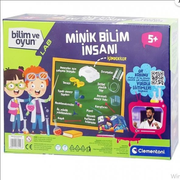 Clementoni Bilim Ve Oyun Minik Bilim İnsanı 64196 Lisanslı Ürün - Resim 2