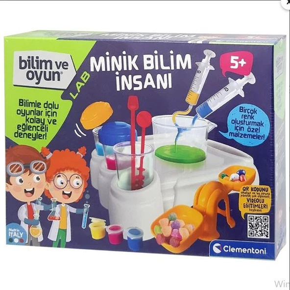 Clementoni Bilim Ve Oyun Minik Bilim İnsanı 64196 Lisanslı Ürün ürün görseli 1