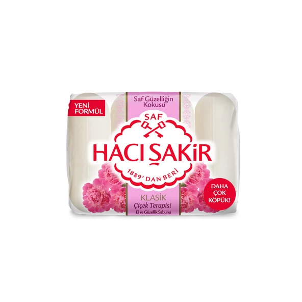 HACI ŞAKİR 4LÜ GÜZELLİK SABUN ÇİÇEK 280GR