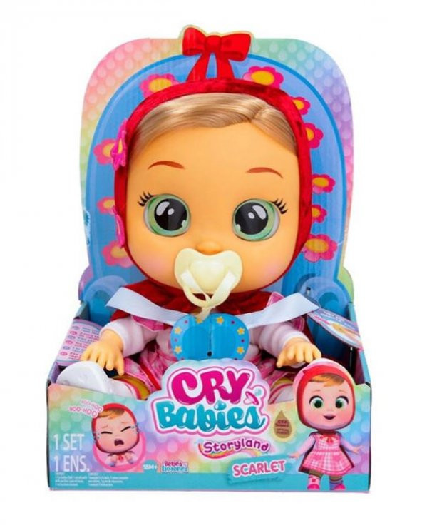 Cry Babies Masal Diyarı Ağlayan Bebek Scarlet CYB26000