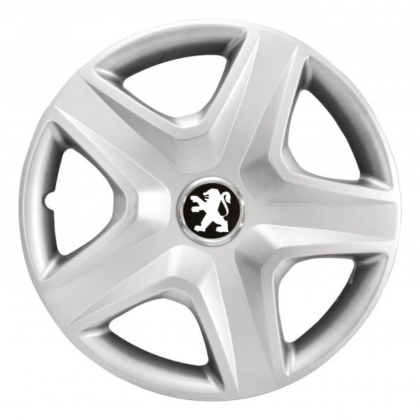 Peugeot 306 14 Inç Uyumlu Jant Kapağı 4lü Takım Gri 1514 - 2