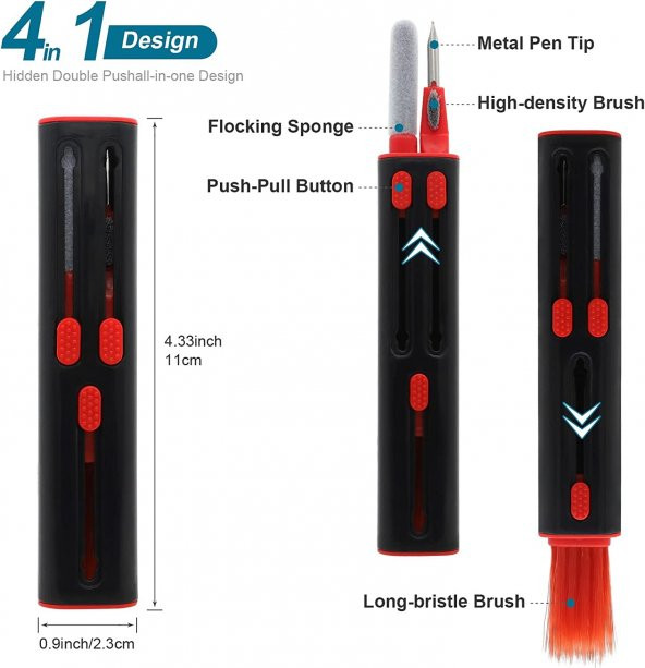 Airpords Kulaklık Temizleme Çok Amaçlı Temizleme Kiti - 6