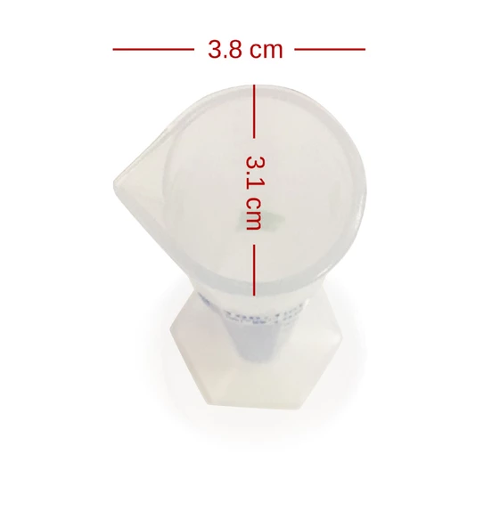 AEK-Tech 0-40 Etil Alkol Alkolmetre ve 100ml Plastik Mezür Seti - 4