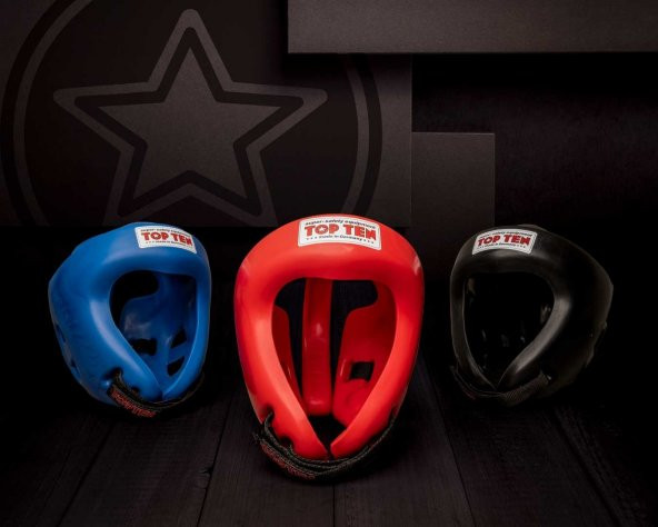 TOP TEN Competition Fight Kick Boks Kaskı (WAKO Onaylı) - 12