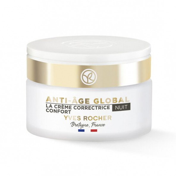 Yves Rocher Gençleştirici ve Yenileyici Gece Kremi - Anti-age Global 50Ml
