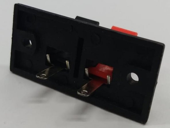 Hoparlör Çıkış Terminali 2li - Dikdörtgen - 2