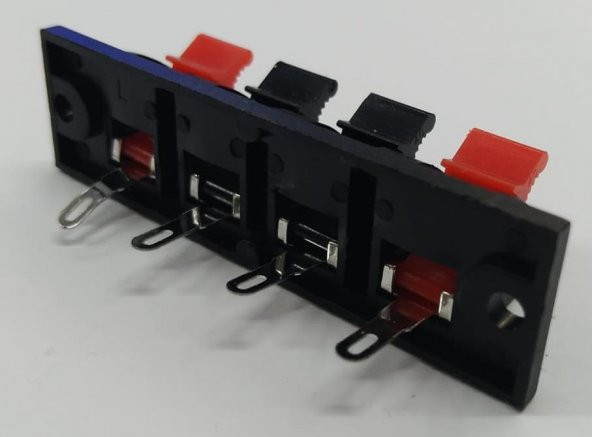 Hoparlör Çıkış Terminali 4lü - Dikdörtgen - 2