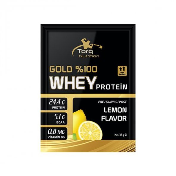 Torq Nutrition Gold Whey Protein 35 Gr - Limon