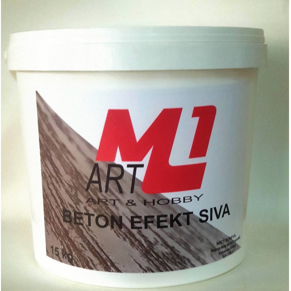 M1 ART BETON GÖRÜNÜMLÜ SIVA GRİ 15 KG