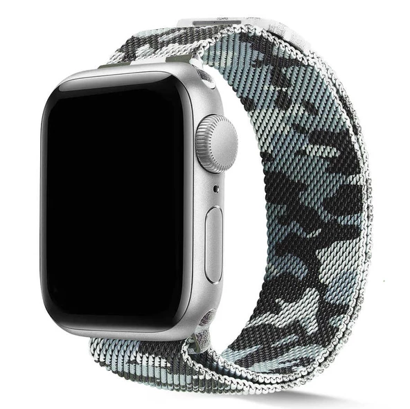 Apple Watch Ultra 49mm Kordon KRD-40 Metal Mıknatıslı Kordon