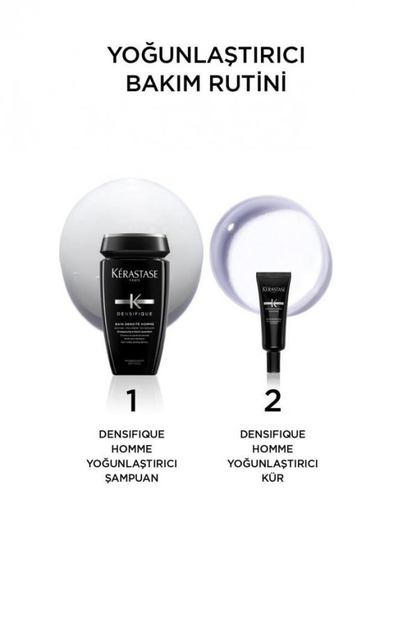 Kerastase Bain Densifique Homme Erkekler İçin Yoğunluk Kazandıran Şampuan 250 ML - 4